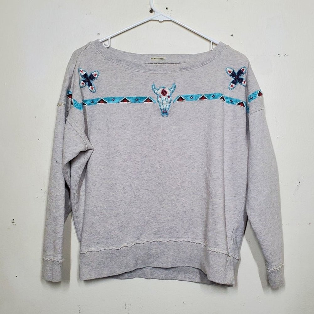 Beaded Sweatshirt size Medium